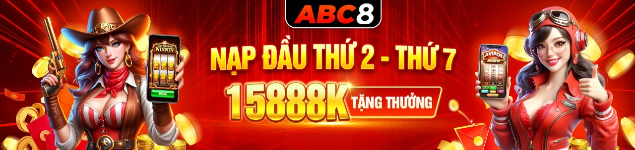 Nạp đầu ABC8 tặng 15888k